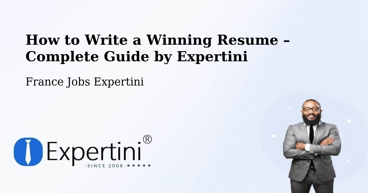 Resume Writing Guide for Job Seekers – Menpenti - Menpenti, France Jobs Expertini